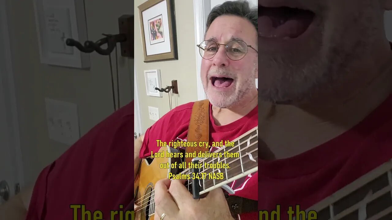 ♪Scripture2Music♪ Psalms 34:17 #shorts #bible #bibleverse #scripture