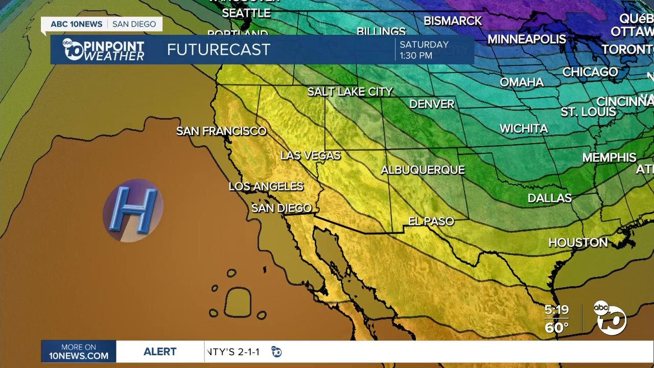 ABC 10News Weather With Meteorologist Angelica Campos