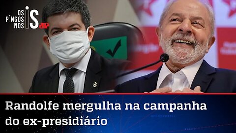 Randolfe usa tribuna do Senado para puxar o saco de Lula