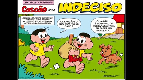 Cascão em-Indeciso | Gibis do Rapha 2