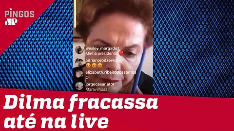 A live acidental de Dilma Rousseff