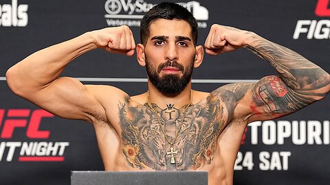 Emmett vs Topuria Weigh-In | UFC Jacksonville