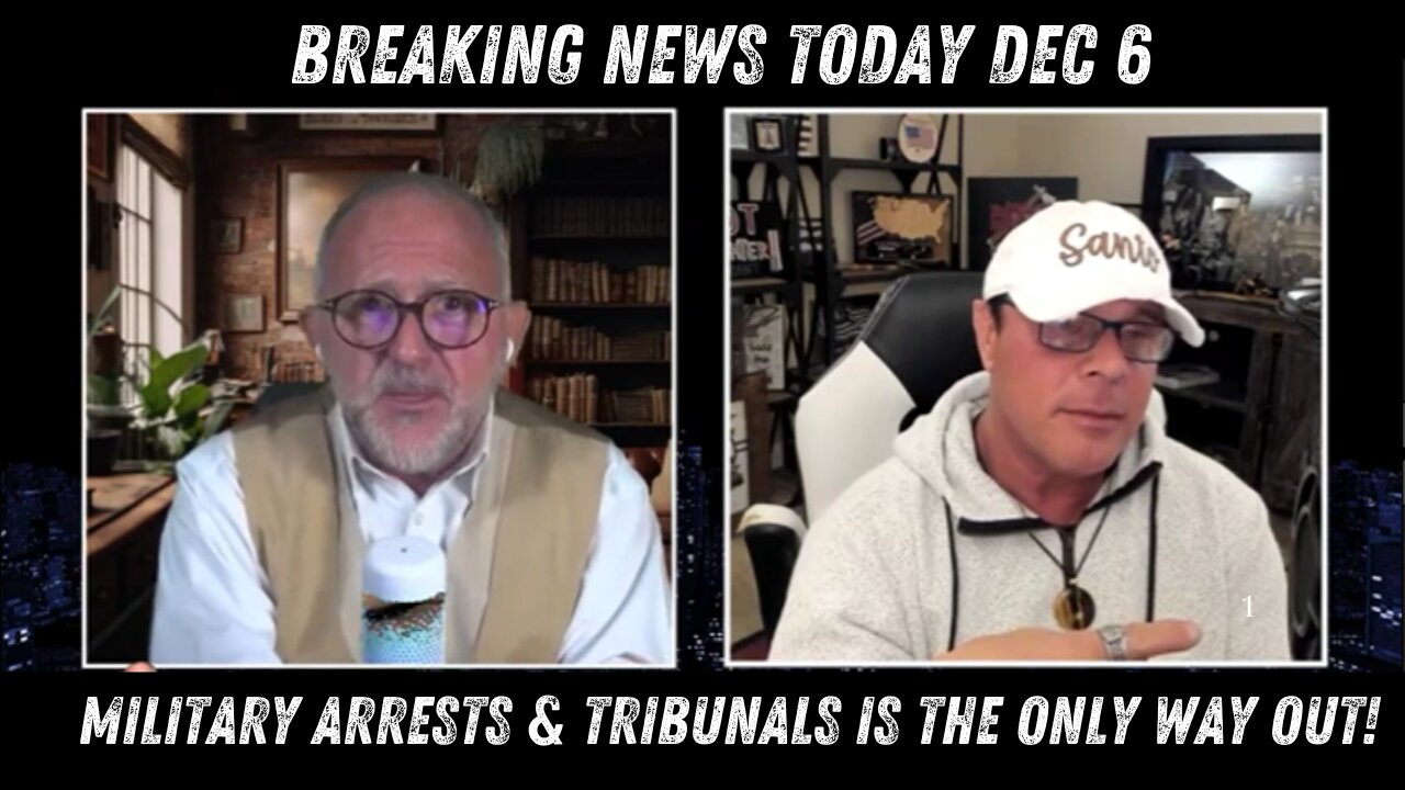 Scott McKay W/ JMC: Trump’s Secret Intel -Military Arrests & Tribunals Is The Only Way Out!! Dec 6