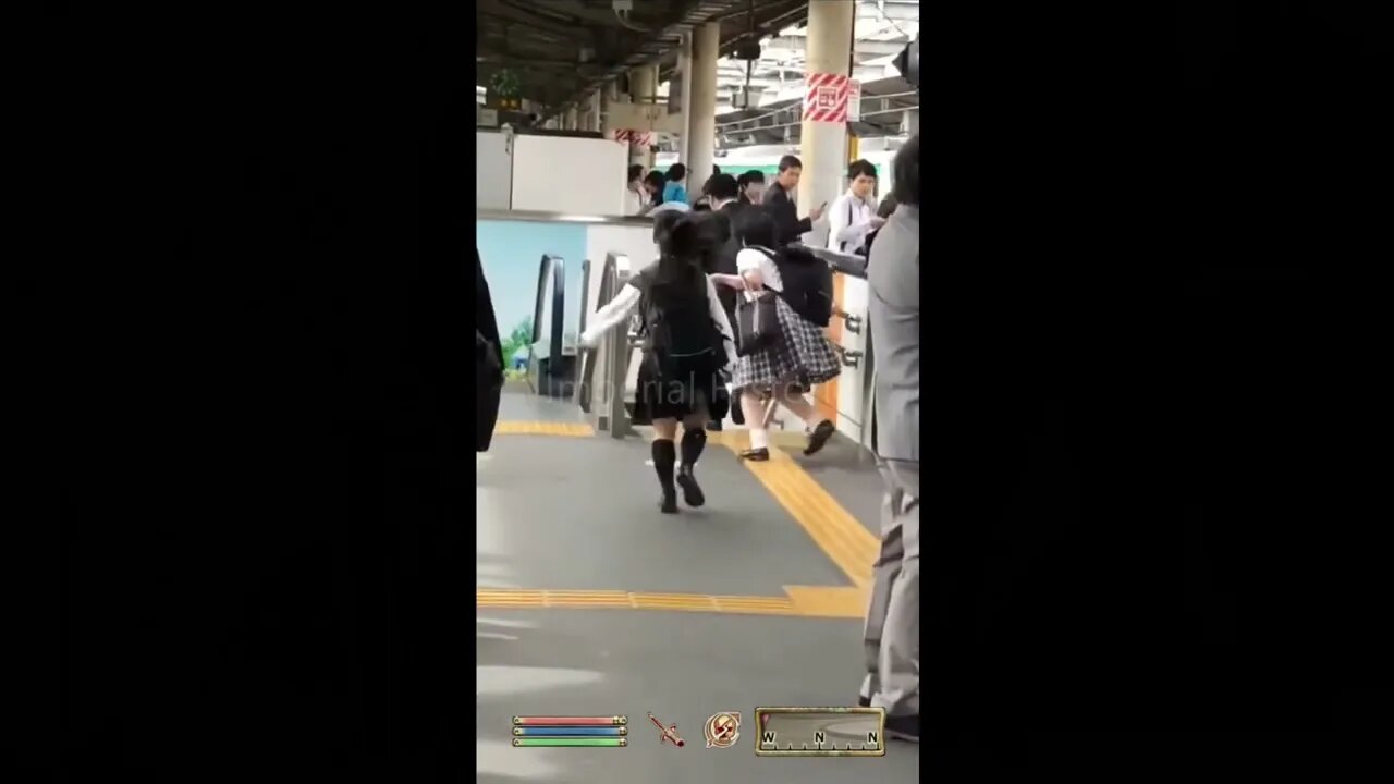 NPC Chased By Predatory Children - Oblivion NPC