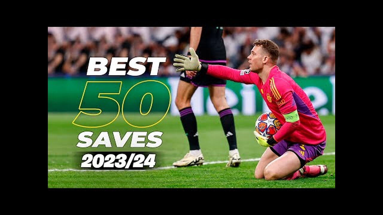 Best 50 Goalkeeper Saves 2024