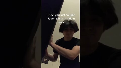 POV you just caught Jaden SMithc Vid by mendocruz12 #Shorts