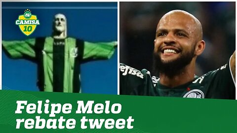 Apoio do Flamengo? Felipe Melo REBATE tweet do América-MG!