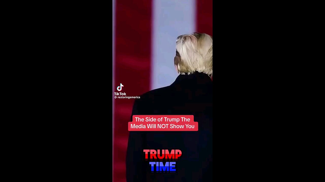 💥BQQQQQQQM💥THE SIDE OF PRESIDENT TRUMP THE MEDIA WILL NOT SHOW YOU🍿🐸🇺🇸 SHARE!
