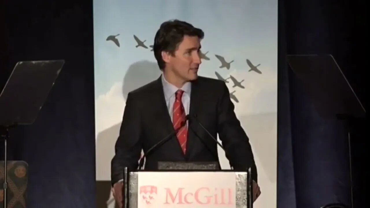 Trudeau 2015 talking about liberties