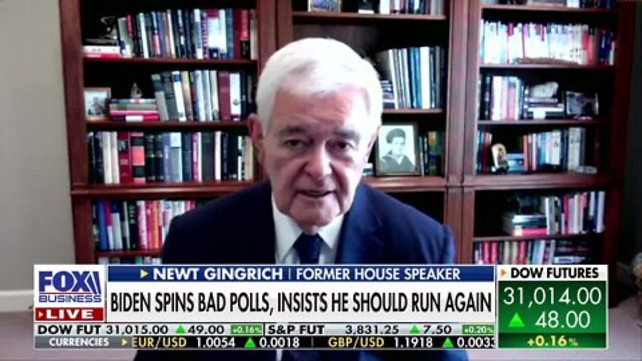 Newt Gingrich: Biden's 'largely out of touch with reality'