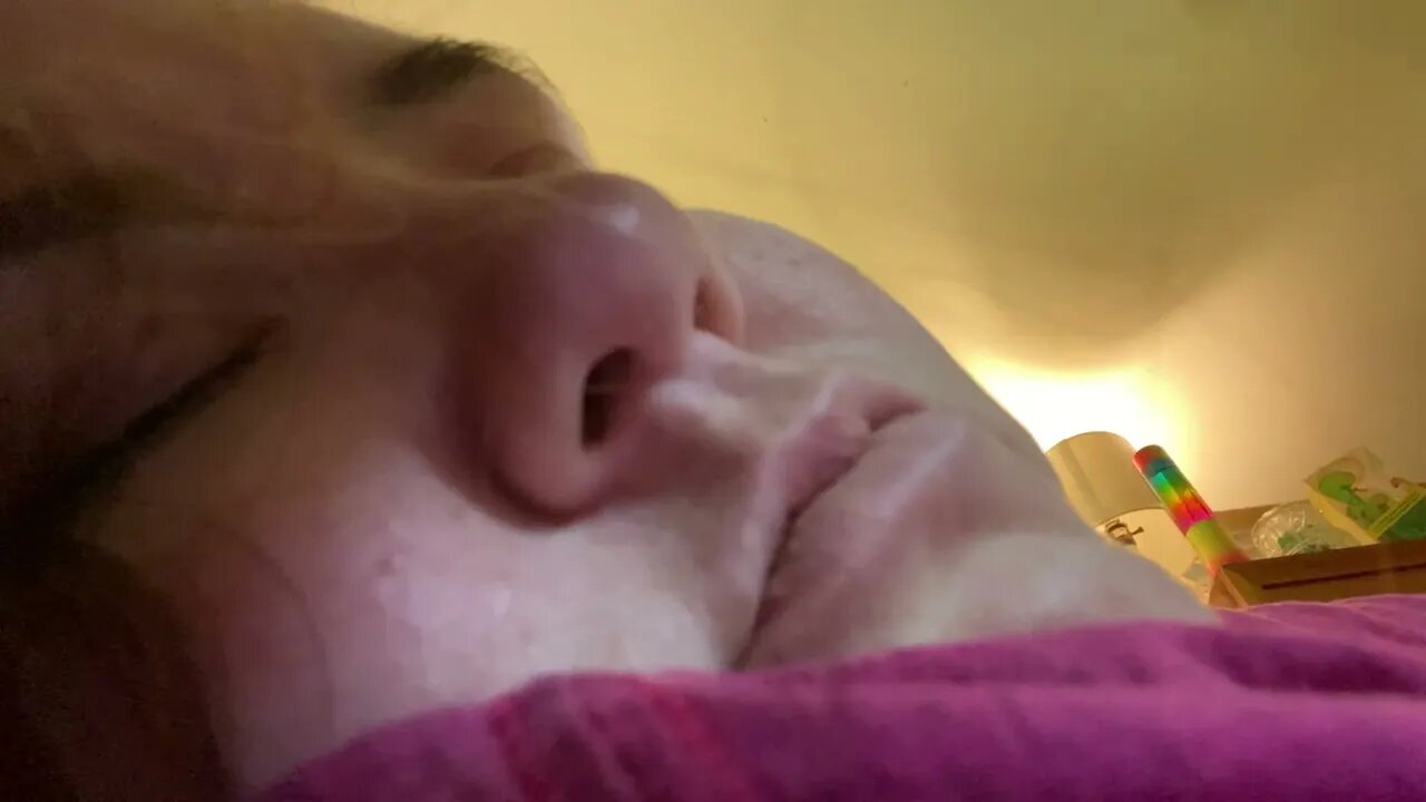 Snoring ASMR As A Redhead 😁