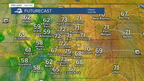 Weekend storms in the forecast for Colorado