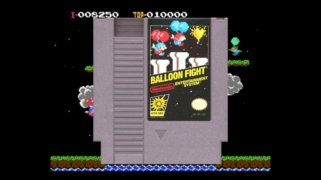 Nes - Balloon Fight (Longplay)