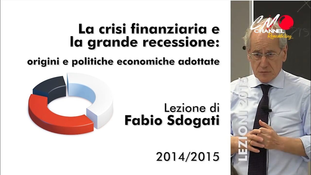 La crisi finanziaria e la grande recessione.