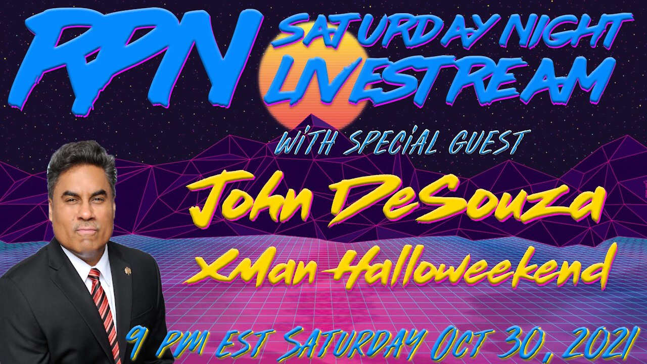 The X-Man John DeSouza on Sat. Night Livestream Halloween Special