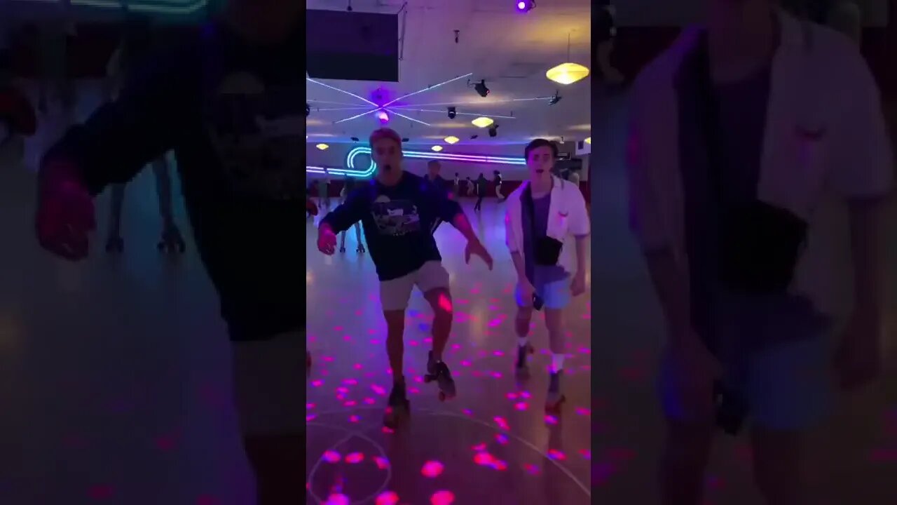 Guy Keeps Falling While Roller Staking Fail! #MegaFails #Shorts