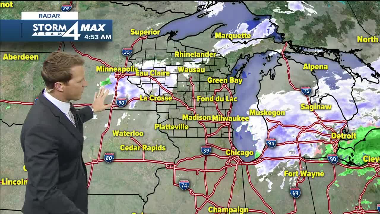 Mostly cloudy with seasonal temperatures