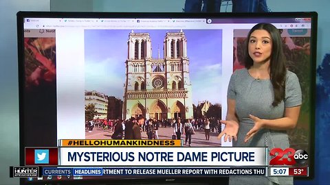 Hello humankindness: Hunt for 'dad and daughter' in Notre Dame picture goes viral