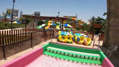 Water Slides at Al Montazah Water Park in Sharjah