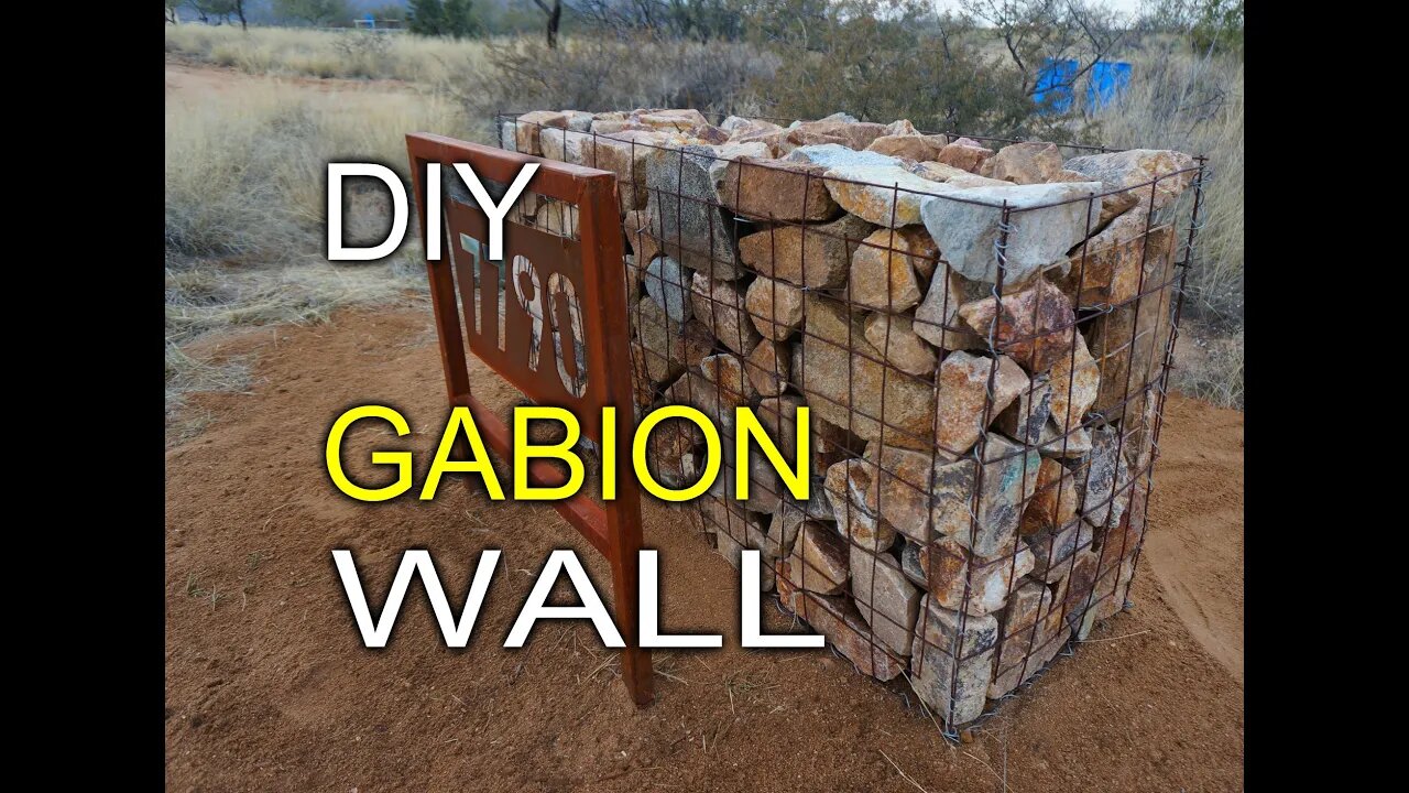 DIY Gabion Walls