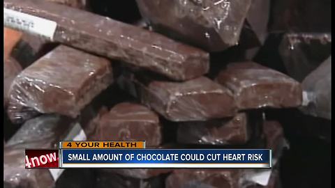 Small amount of chocolate could cut heart disease risk