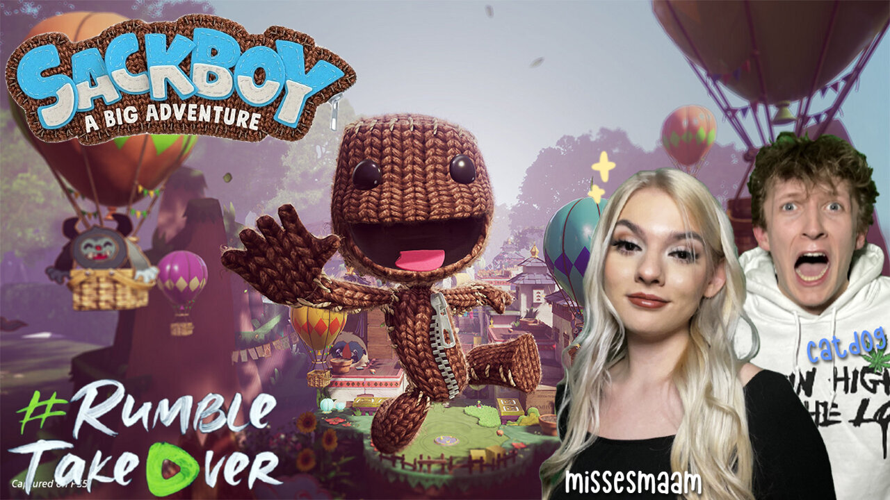 Sackboy Big Adventure 💚✨ Ft. CatDog