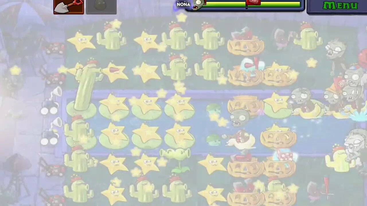 Plants Vs Zombies Fog Level 10 (Ten Final War)