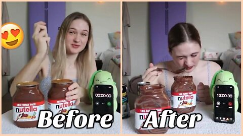 Two Giant Nutella challange