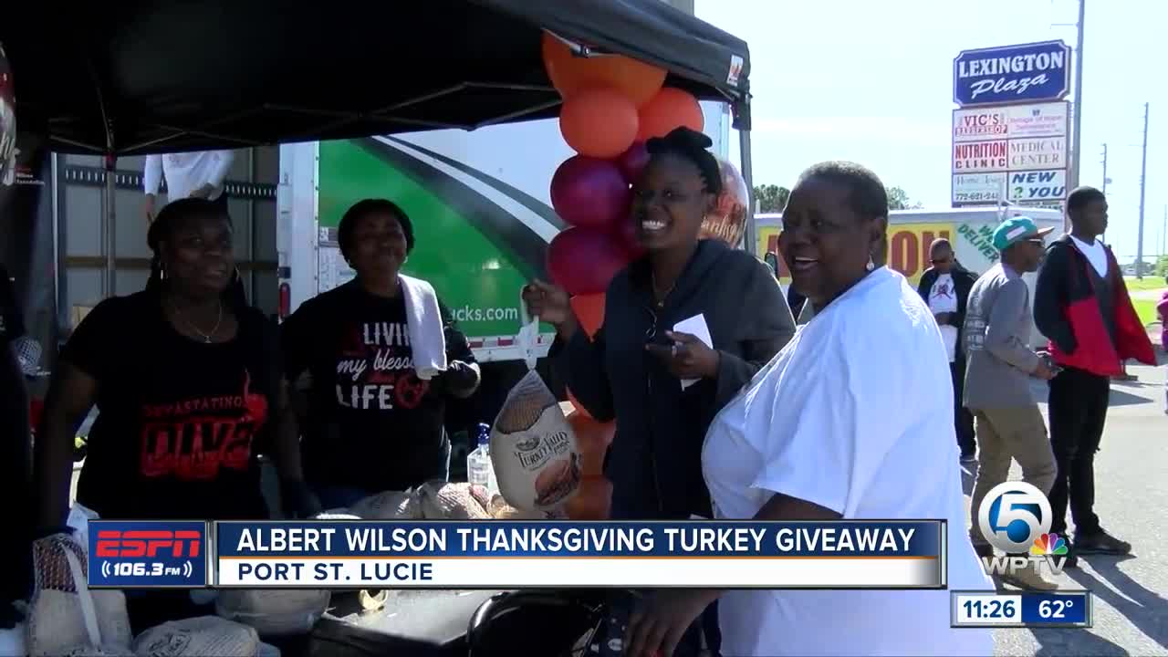 Albert Wilson Turkey Giveaway 11/27