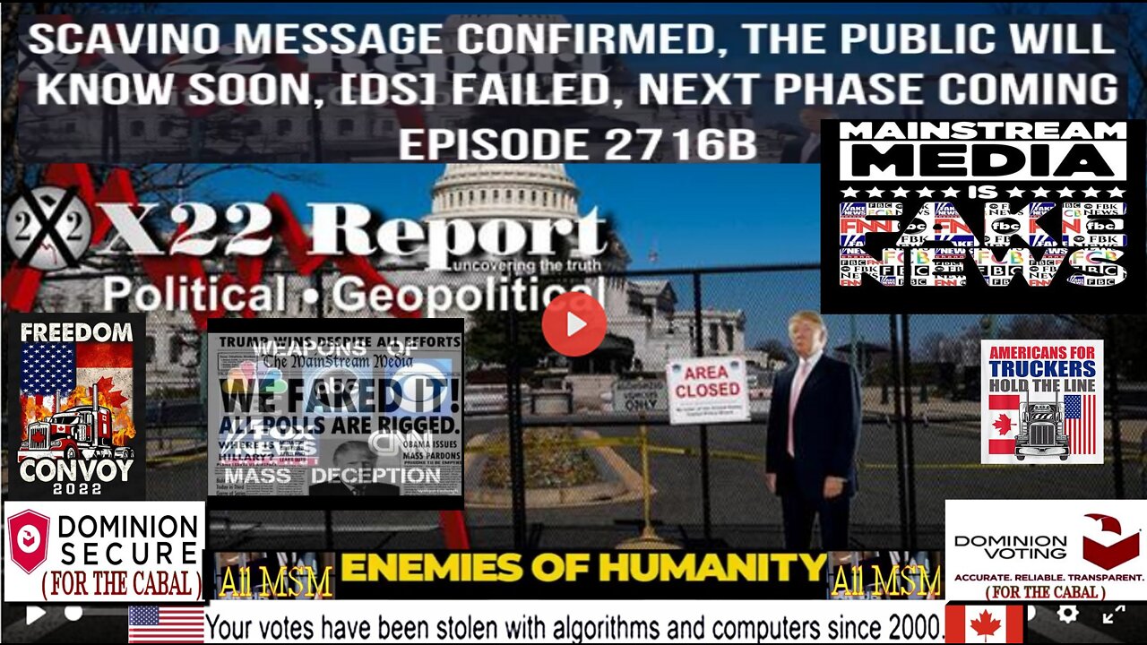 Ep 2716b - Scavino Message Confirmed, The Public Will Know Soon, [DS] Failed, Next Phase Coming