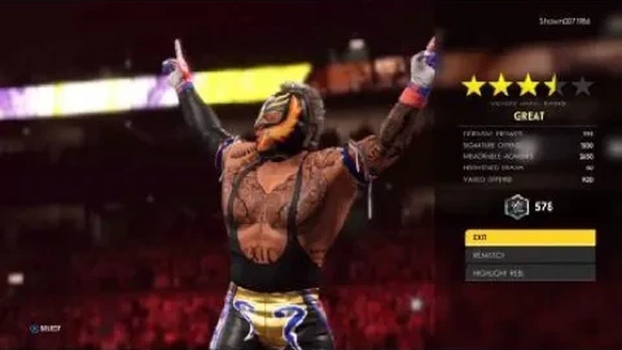 WWE 2K22: Rey Mysterio Vs. John Cena (Legend Difficulty)