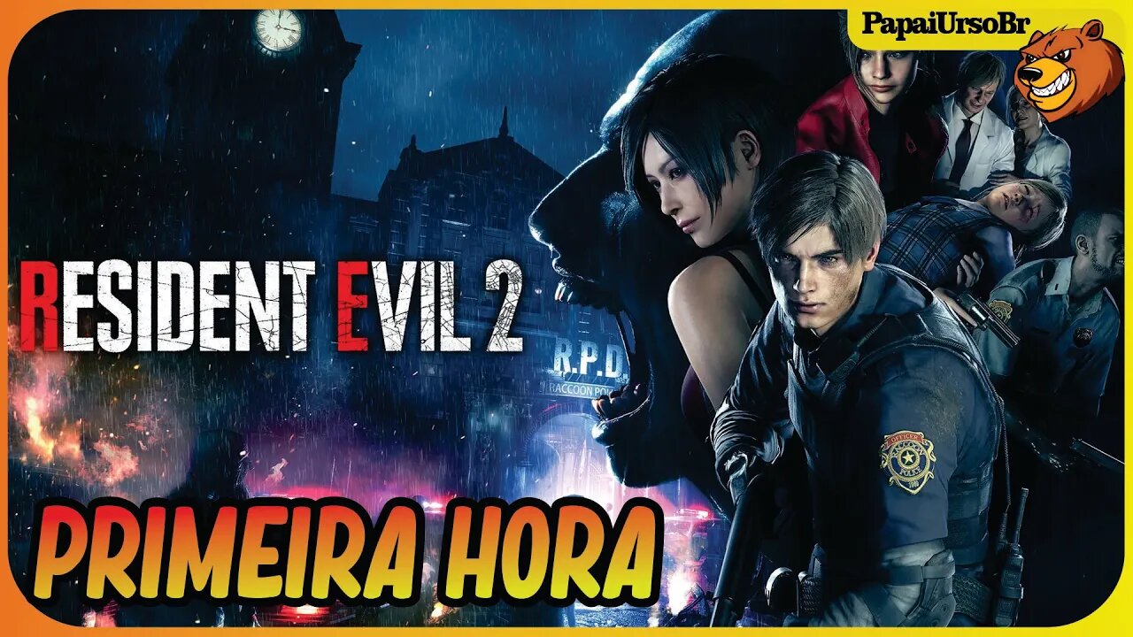 RESIDENT EVIL 2 REMAKE │A PRIMEIRA HORA