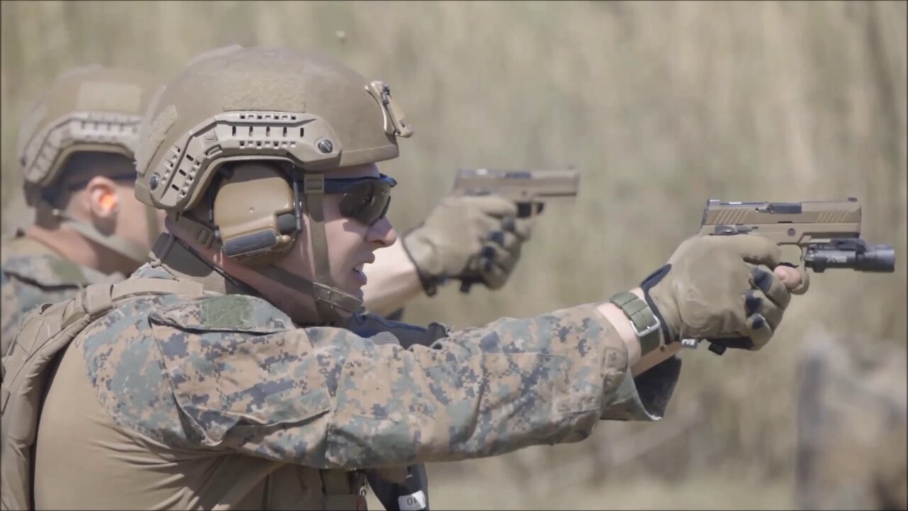 Task Force 61/2 Marines Conduct Weapons Training in Souda Bay, Greece