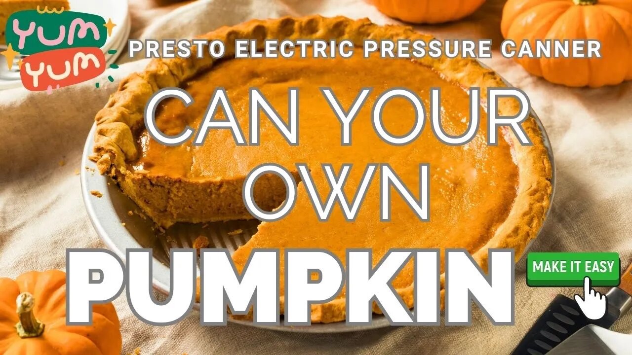 Presto Electric Pressure Canner - Can Your Own Pumpkin #homesteading #beginner #organicfarming