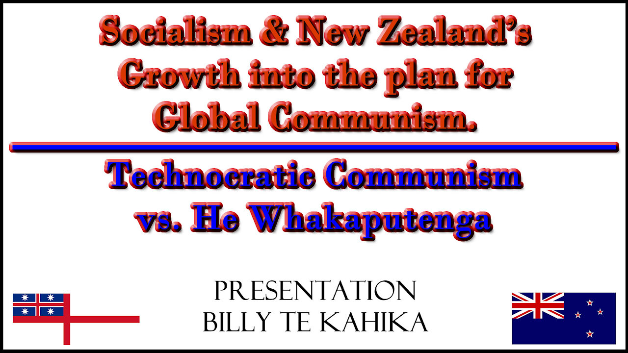 2021 AUG 16 Technocratic Communism vs He Whakaputenga, Billy TK and Vinny Eastwood