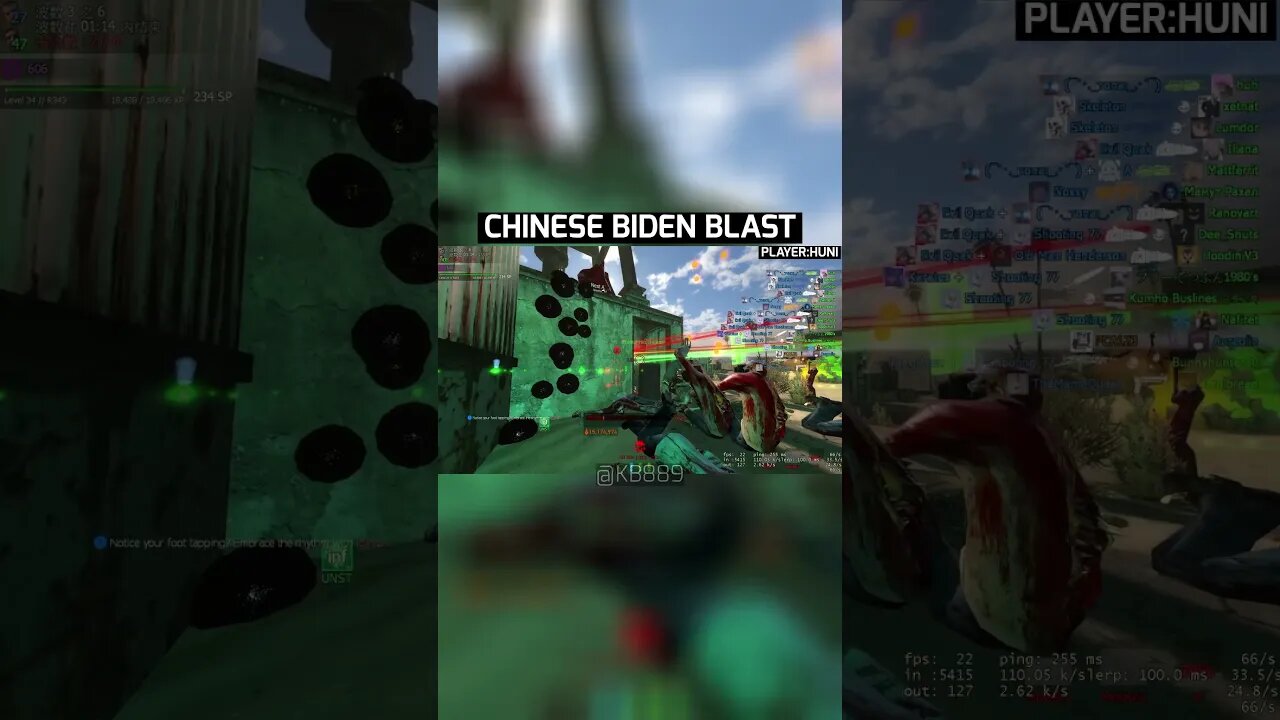 THE CHINESE BIDEN BLAST | Gmod Zombie Survival #sunrust #gmod #fypシ #fyp #shorts