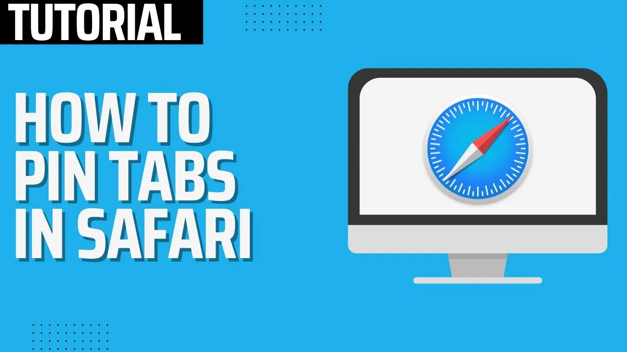 How To Pin Tabs In Safari (2023)