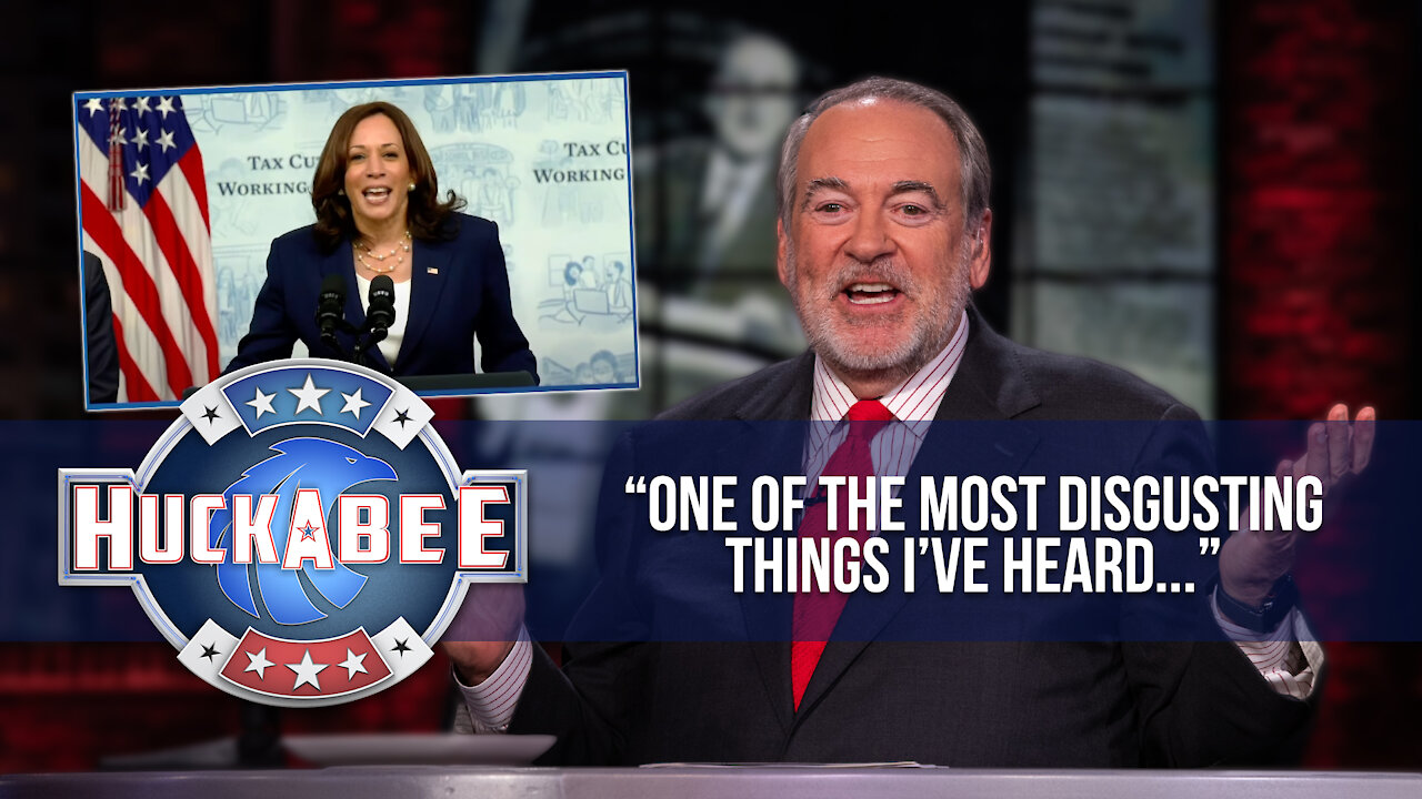 Mike WRECKS Kamala Harris: “One of the Most DISGUSTING Things I’ve Heard From Her Mouth!" | Huckabee