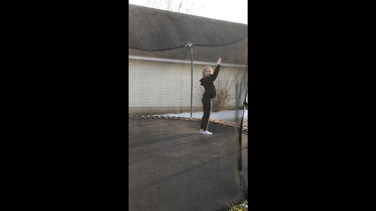 Trampoline gymnastics