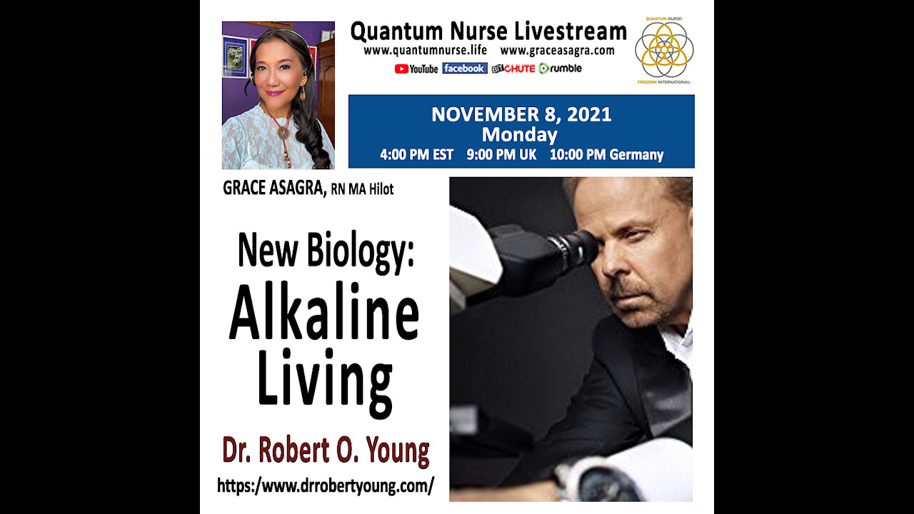 Dr. Robert O, Young - "New BIology: Alkaline Living"