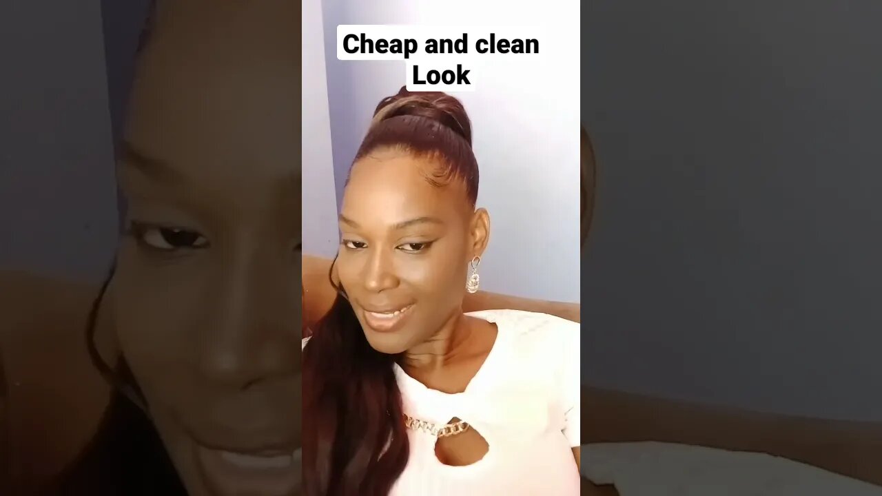 #cheap and clean Fashion look #jamaicanyoutuber #blackfashion #jewelry #cheapjewelry