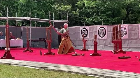 Soshin Ryu at Nagoya Castle's 52nd Annual Embutaikai 素心流 第52回名古屋城古武道大会