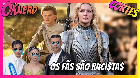 ATORES DE ANEIS DO PODER CHAMAM VOCES DE R4ClST4S