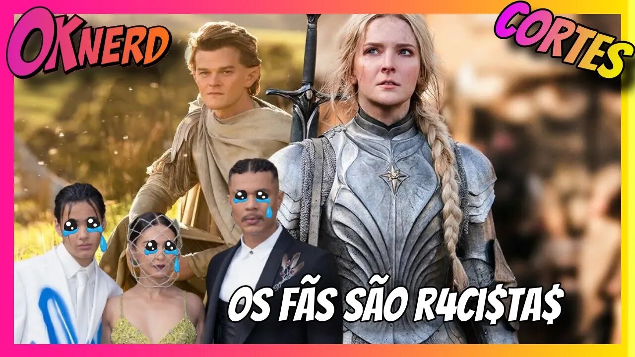 ATORES DE ANEIS DO PODER CHAMAM VOCES DE R4ClST4S