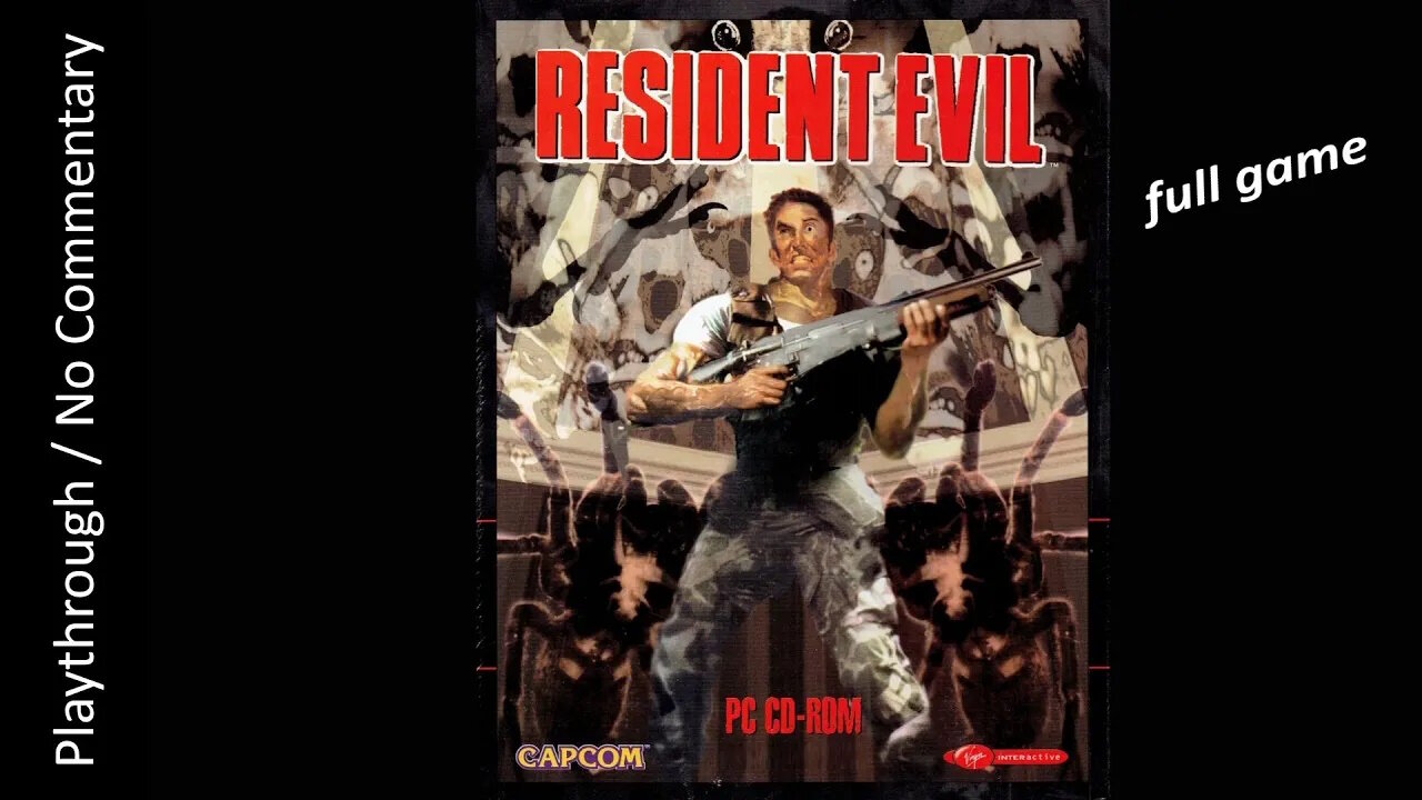 Resident Evil (1996) FULL GAME playthrough