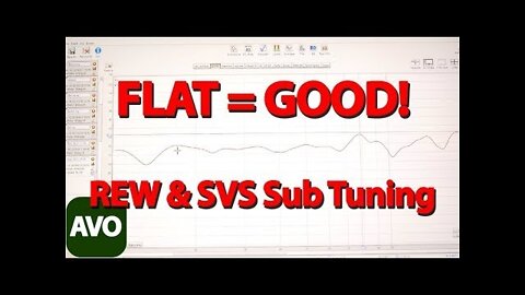 Using REW Room EQ Wizard With SVS Subwoofer Controls For Flat Response