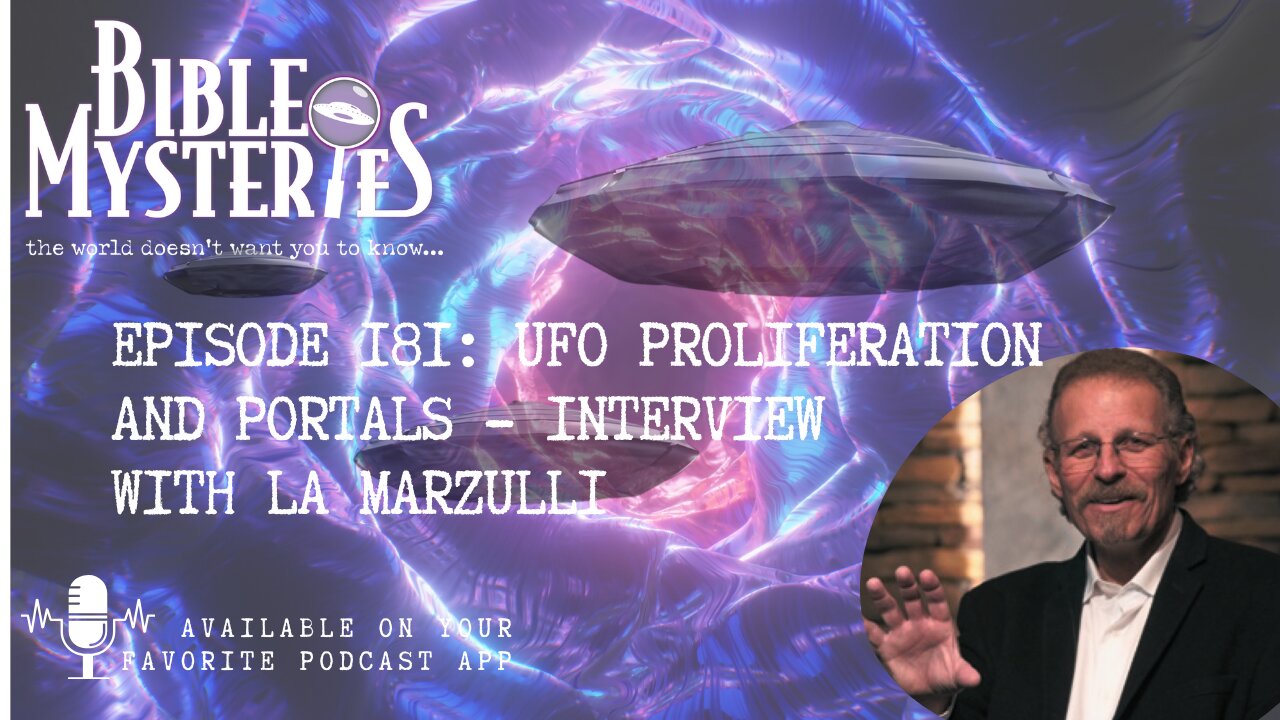 UFO Proliferation & Portals - LA Marzulli reveals evidence of a massive government cover-up