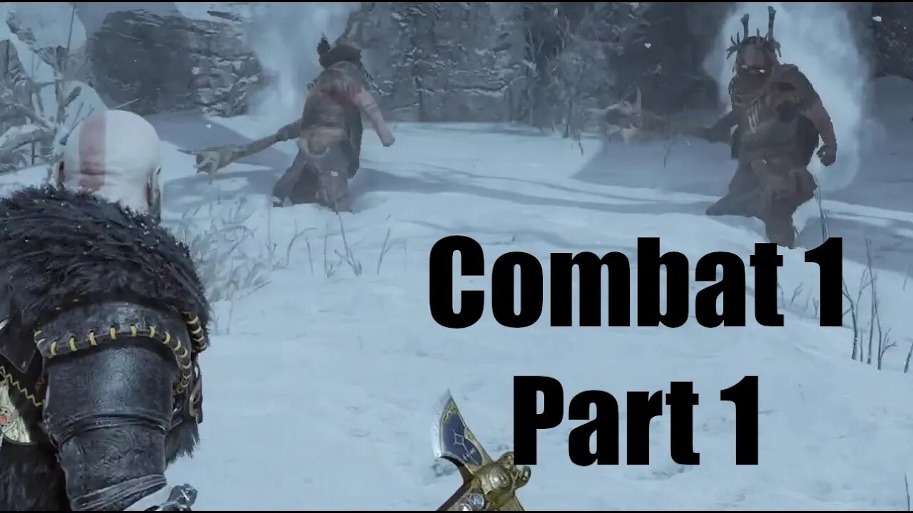 GOD OF WAR RAGNAROK PS5 NEW GAME+ Combat 1 Part 1 (4K )