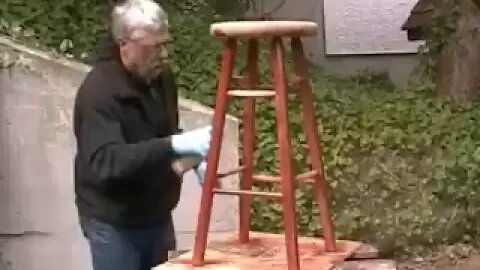 Krylon Spray Can Stain for Woodworking Projects