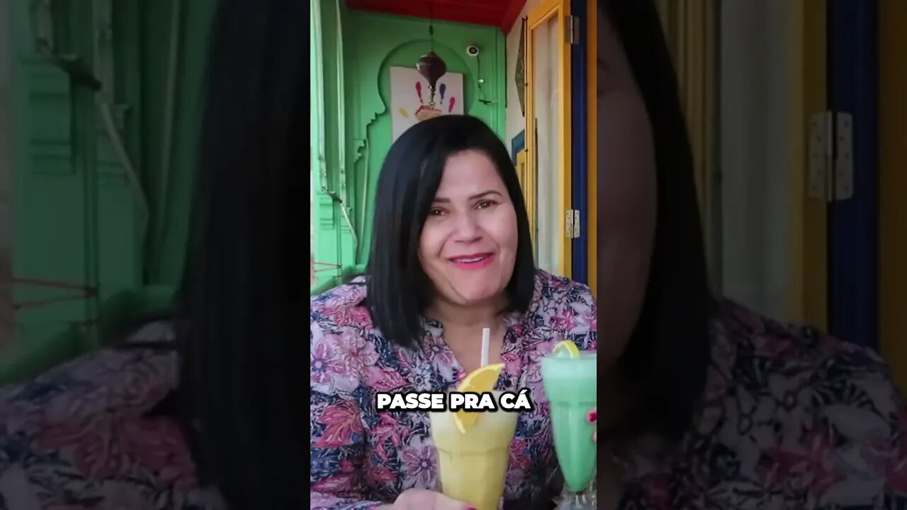 Bebidas Coloridas em Marrakech Marrocos